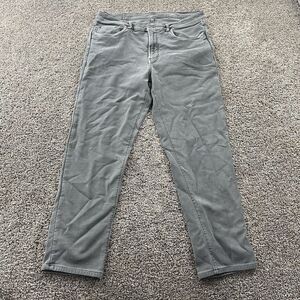Faherty Jeans Mens 35 Gray Casual Preppy Stretch Denim Comfort Classiccore 32x27
